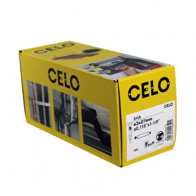 GWÓŹDŹ DO BETONU XHA STAL HCR 27MM 800szt +GAZ dla osadzaka FORCE ONE /opk=800szt./ 927800XHA CELO (927800XHA)